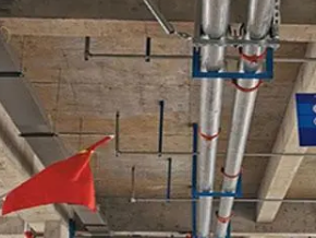 长岛管廊支架的安装方法